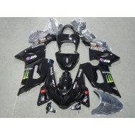 3M Touch4 Monster Negro Carrocería Motocicletas Kawasaki ZX6R 05-06