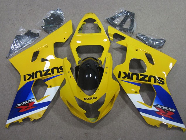 Amarillo Azul Carenado Moto Suzuki GSXR 600 K4 04-05