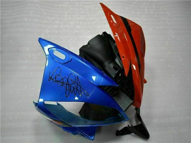 Amarillo Azul Rojo Carenado Moto Yamaha R6 06-07
