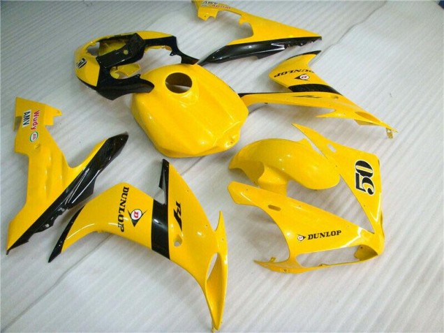 Amarillo Carenado Moto Yamaha R1 04-06