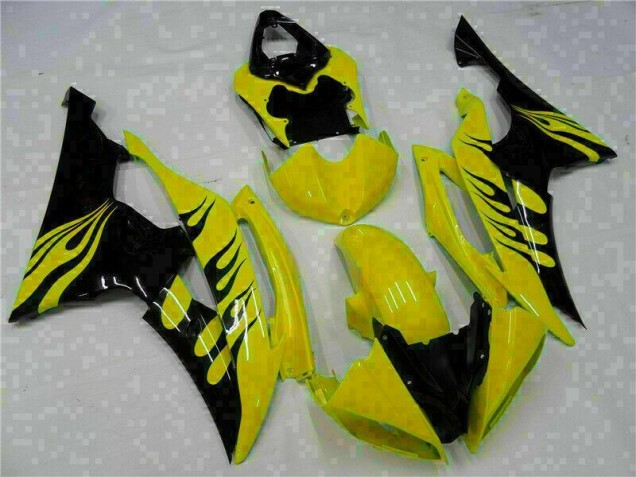 Amarillo Carenado Moto Yamaha R6 08-16