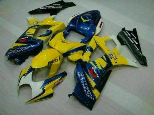 Amarillo Kits Completo Carenado Moto ABS Suzuki GSXR 1000 K7 07-08