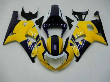 Amarillo Moto Plástico Suzuki GSXR 600 / 750 K1 K2 K3 01-03