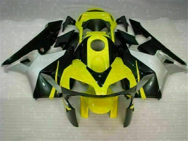 Amarillo Negro Carenado Moto Honda CBR 600 RR 03-04