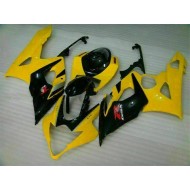 Amarillo Negro Kit Completo Carenado Moto Suzuki GSXR 1000 K5 05-06