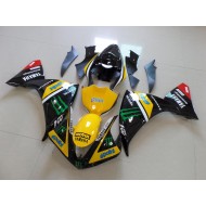 Amarillo Negro Monster Kits Completo Carenado Moto Yamaha R1 12-14