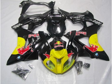 Amarillo Negro RedBull Carenado Moto BMW S1000RR 09-14