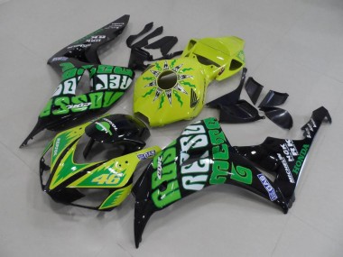 Amarillo Verde Rossi Carenado Moto Honda CBR 1000 RR 06-07