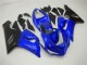 Azul ABS Kits Carenado Moto Kawasaki ZX6R 05-06