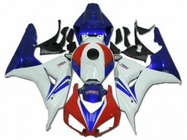 Azul Blanco Carenado Moto Honda CBR 1000 RR 06-07