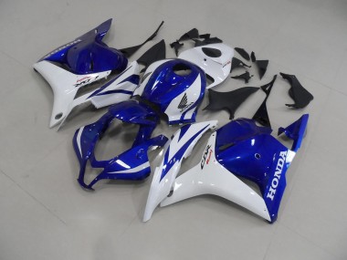 Azul Blanco Carenado Moto Honda CBR 600 RR 09-12