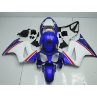 Azul & Blanco Carenado Moto Honda VFR 800 02-13