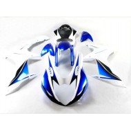 Azul Blanco Carrocería Motocicletas Suzuki GSXR 600 / 750 K11 11-21