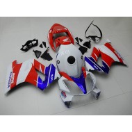 Azul Blanco Rojo Carenado Moto Honda VFR 800 02-13