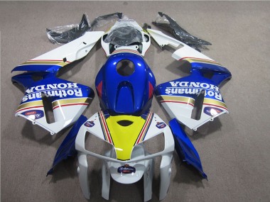 Azul Blanco Rothmans Carenado Moto Honda CBR 600 RR 05-06