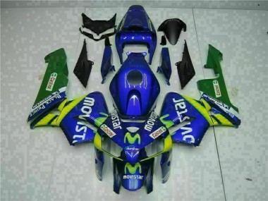 Azul Carenado Moto Honda CBR 600 RR 05-06