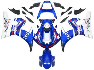 Azul Estrella Fiat Carenado Moto Yamaha R6 03-05
