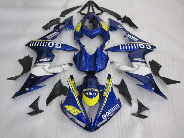 Azul Go 46 Carenado Moto Yamaha R1 04-06