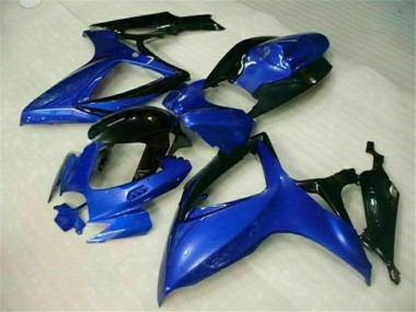 Azul Kit Completo Carenado Moto Suzuki GSXR 600 / 750 K6 06-07