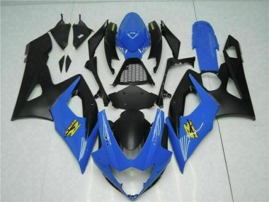 Azul Negro ABS Moto Plástico Suzuki GSXR 1000 K5 05-06