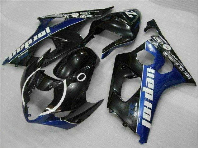 Azul Negro Carenado Moto Completo Suzuki GSXR 1000 K3 03-04