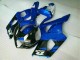 Azul Negro Carenado Moto Suzuki GSXR 1000 K3 03-04