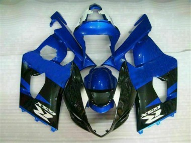 Azul Negro Carenado Moto Suzuki GSXR 1000 K3 03-04