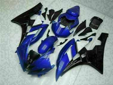 Azul Negro Carrocería Motocicletas Yamaha R6 06-07