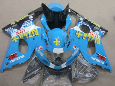 Azul Rizla Carenado Moto Suzuki GSXR 1000 K1 00-02