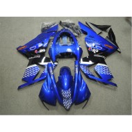 Azul Touch4 Carenado Moto Kawasaki ZX10R 03-05