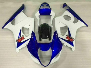 Blanco Azul Carenado Moto Suzuki GSXR 1000 K3 03-04