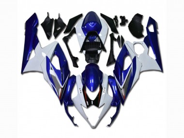 Blanco Azul Carenado Moto Suzuki GSXR 1000 K5 05-06