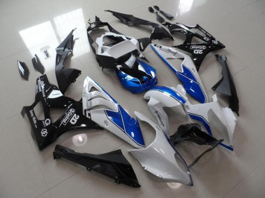 Blanco Azul Negro Carenado Moto BMW S1000RR 09-14