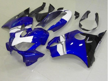 Blanco Azul Negro Carenado Moto Honda CBR 600 F4i 04-07