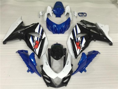 Blanco Azul Negro Carenados Moto Suzuki GSXR 1000 K9 09-16