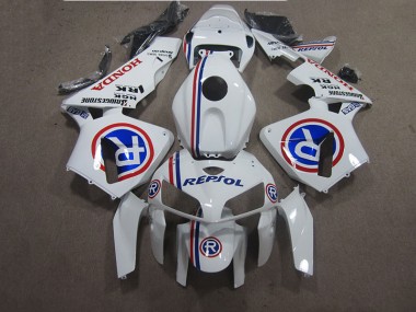 Blanco Azul Repsol Carenado Moto Honda CBR 600 RR 05-06