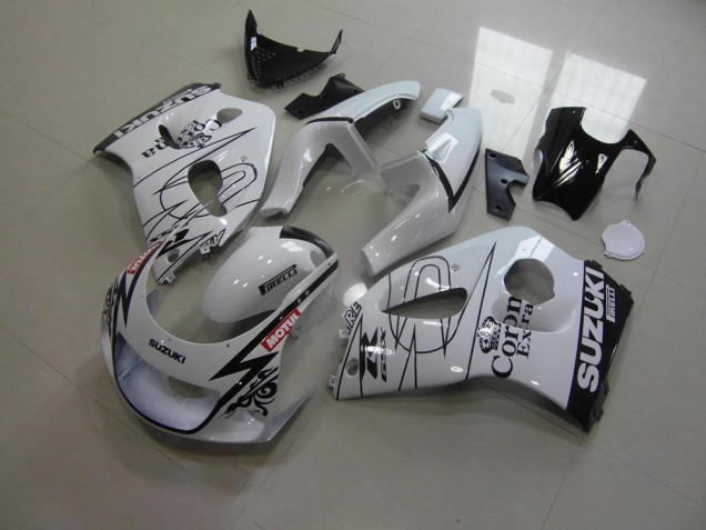 Blanco Corona Carenado Moto Suzuki GSXR 600 96-00