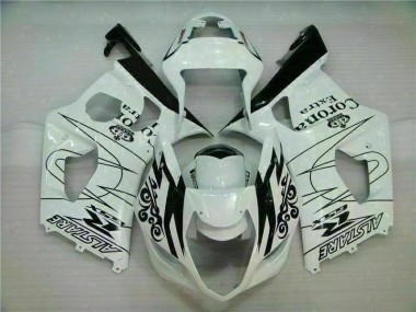 Blanco Kit Carenado Moto Suzuki GSXR 1000 K3 03-04