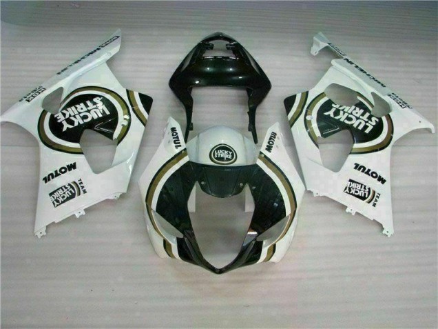 Blanco Kits Completo Carenado Moto ABS Suzuki GSXR 1000 K3 03-04