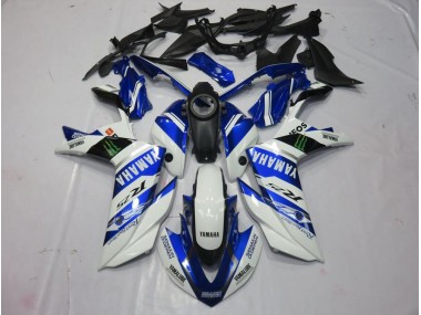 Blanco Monster Carenado Moto Yamaha R3 15-22