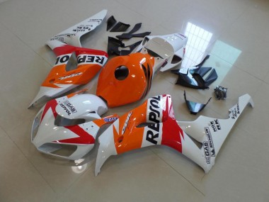 Blanco & Naranja Repsol Carenado Moto Honda CBR 1000 RR 06-07