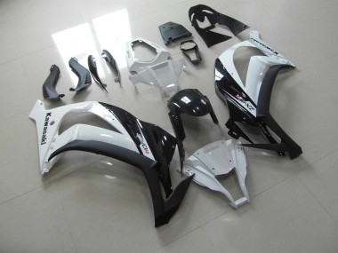 Blanco Negro Carenado Moto Kawasaki ZX10R 11-15