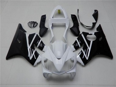 Blanco Negro Carenados Moto Honda CBR 600 F4i 01-03