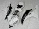 Blanco Negro Kits ABS Carenado Motocicleta Yamaha R6 06-07