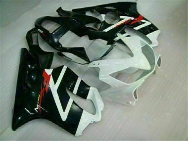 Blanco Negro Kits Carenado Moto Honda CBR 600 F4i 01-03