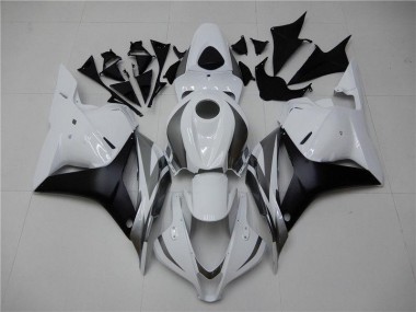 Blanco Plata Negro Carenado Moto Honda CBR 600 RR 09-12