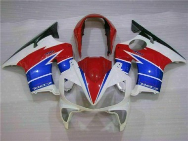 Blanco Rojo Carenado Moto Honda CBR 600 F4i 04-07