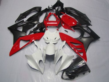 Blanco Rojo Negro Carenado Moto BMW S1000RR 09-14