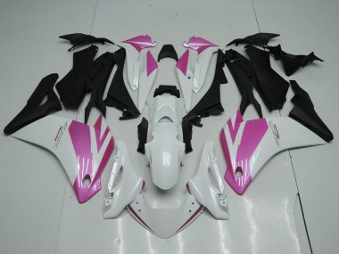 Blanco Rosa Carenado Moto Honda CBR 250 RR 11-13