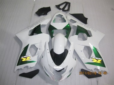 Blanco Verde Carenado Moto Suzuki GSXR 600 K4 04-05